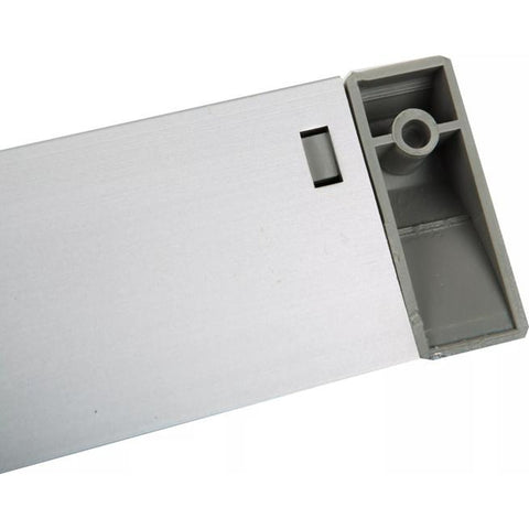 San Jamar CK6536A 36" Aluminum Slide Check Rack - Silver