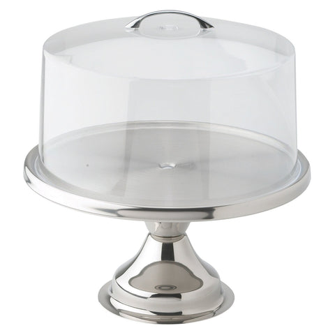 Winco CKS-13C Round Acrylic Cake Stand Cover, 12-Inch