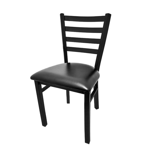 Oak Street Manufacturing CM-234 Standard Ladderback Metal Frame Dining Chair