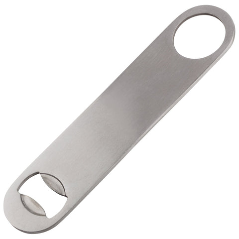Winco CO-301 7-Inch Stainless Steel Flat Bottle Opener