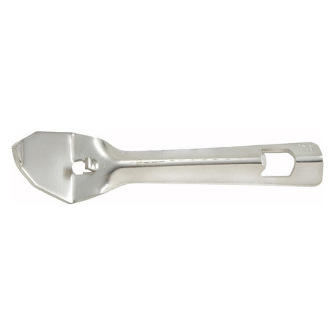 Winco CO-302 7" Can Tapper / Bottle Opener, Stainless Steel