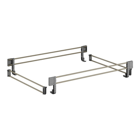 Cambro CPR2436151 Camshelving Premium Full Shelf Rail Kit 24" x 36\" Soft Gray