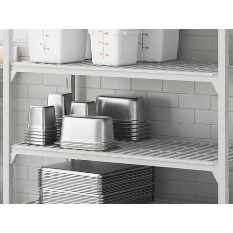 Cambro CPU244872V5480 Camshelving Premium 5-Shelf Vented Starter Shelving Unit, 24" x 48" x 72"