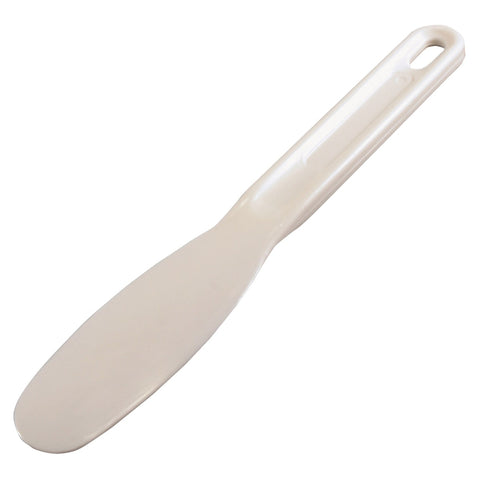 Bar Maid CR-925 7-3/4" White Nylon Spreader with Short Handle, 12/Pack