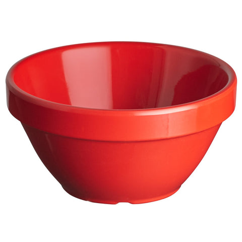Thunder Group CR313PR 8 oz. Pure Red Smooth Melamine Bouillon Cup