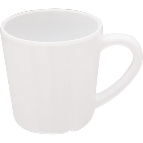 Thunder Group CR9018W 7 oz White Melamine Mug/Cup