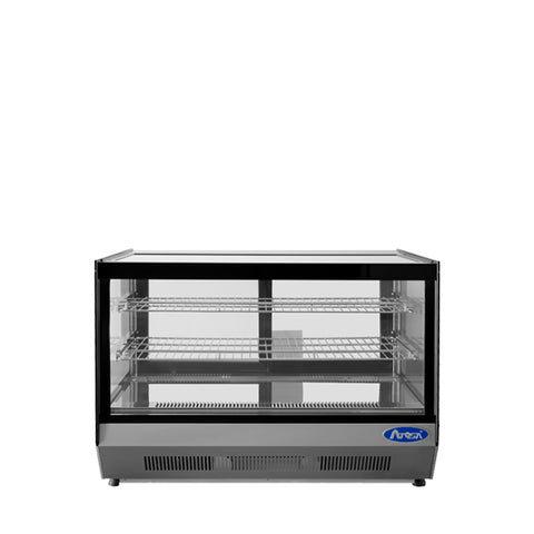 Atosa USA CRDS-56 Countertop Refrigerated Square Display Case, 5.6 cu. ft.