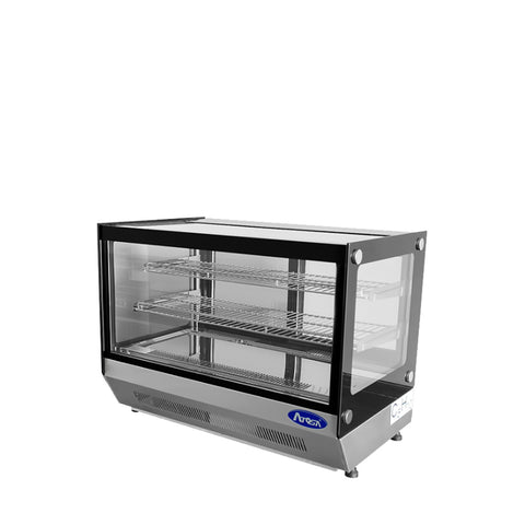 Atosa USA CRDS-56 Countertop Refrigerated Square Display Case, 5.6 cu. ft.