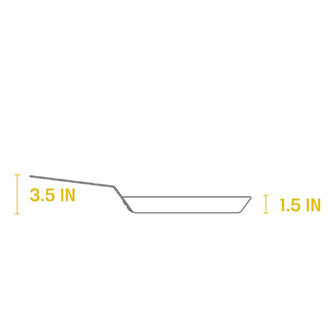 Lodge CRS10 10-Inch Pre-Seasoned Carbon Steel Skillet