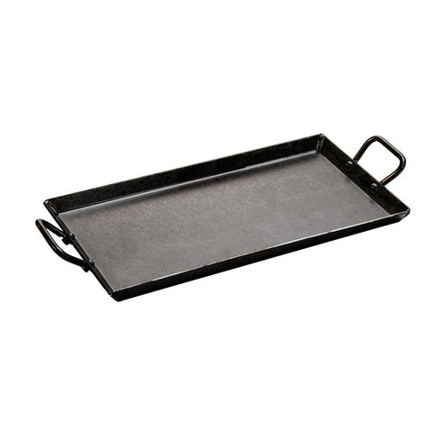 Lodge Manufacturing CRSGR18 Seasoned Carbon Steel Griddle, 18 x 10 in