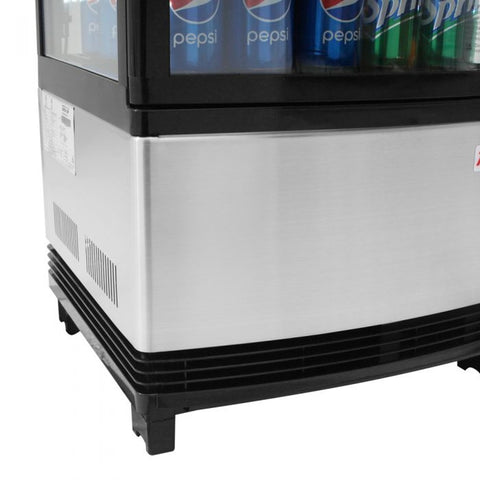 Turbo Air CRT-77-1R-N Countertop Glass Merchandiser Refrigerator