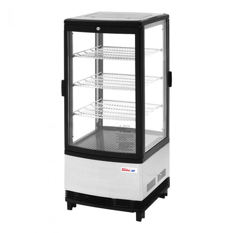 Turbo Air CRT-77-2R-N Countertop Glass Merchandiser Refrigerator