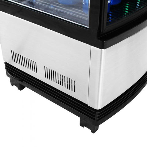 Turbo Air CRT-77-2R-N Countertop Glass Merchandiser Refrigerator