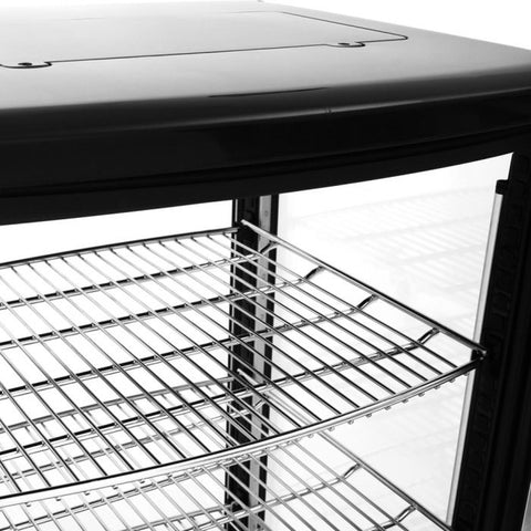 Turbo Air CRT-77-2R-N Countertop Glass Merchandiser Refrigerator