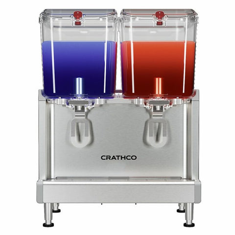 Crathco-UNIC CS-2D-16-290 Simplicity Twin Standard Bubbler Refrigerated Drink Dispenser