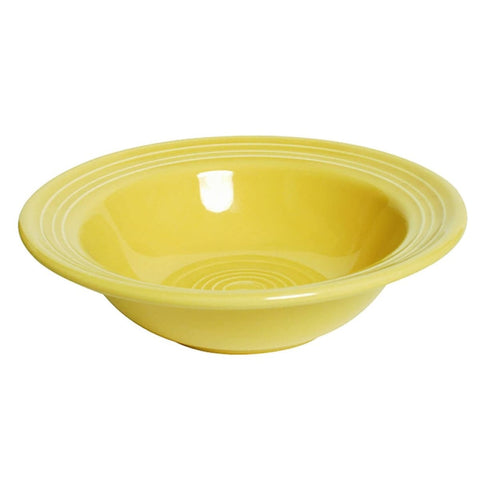 Tuxton China CSD-066 9 oz Round Concentrix Grapefruit Bowl, Ceramic, Saffron