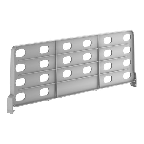 Cambro CSSD248151 24" Camshelving Gray ABS Plastic Shelf Divider