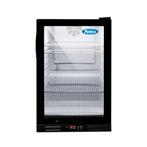 Atosa USA CTD-5T Countertop Glass Door Merchandiser Refrigerator, 4.6 cu. ft.