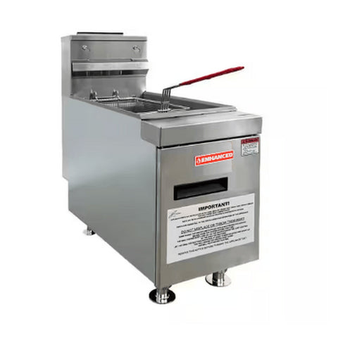 Enhanced Gas Equipment CTF-2-N Enhanced Countertop Natural Gas Fryer