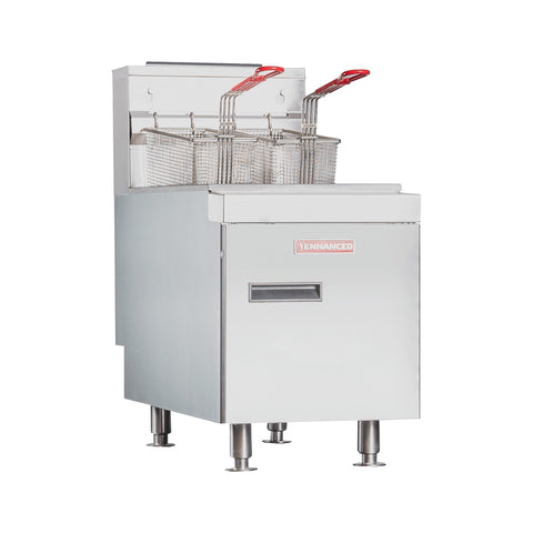 Enhanced Gas Equipment CTF-3-N Enhanced Countertop Natural Gas Fryer