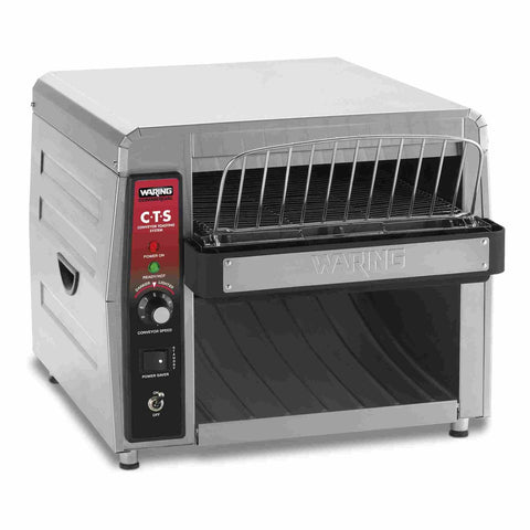Waring CTS1000 Heavy-Duty Conveyor Toaster, 450 Slices/Hour, 2 in Opening, 120V