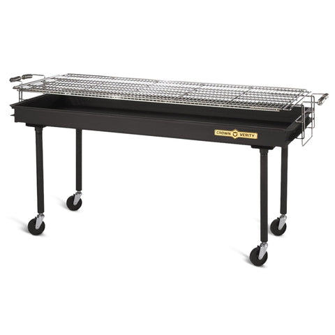 Crown Verity CV-BM-60 60-Inch Mobile Charcoal Grill