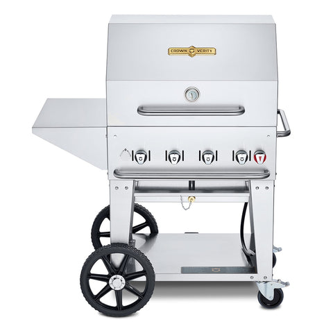 Crown Verity CV-MCB-30PKG-NG 30 in Mobile Natural Gas Grill Package