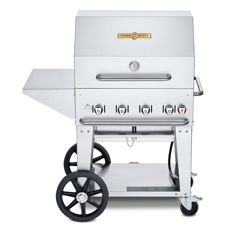 Crown Verity CV-MCB-30PKG-NG 30 in Mobile Natural Gas Grill Package