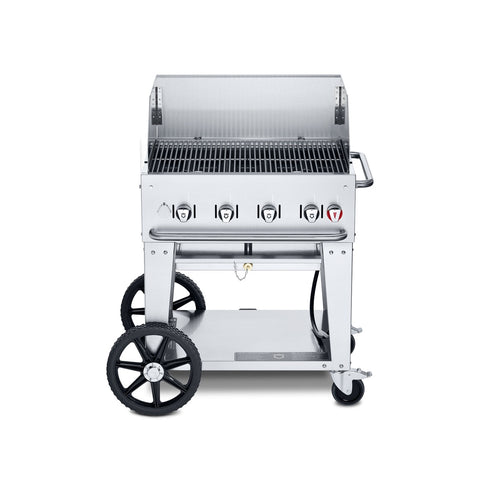 Crown Verity CV-MCB-30WGP 30-inch Mobile Gas Grill Windguard Package
