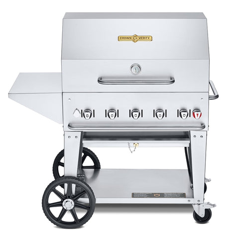 Crown Verity CV-MCB-36PKG 36 Inch Mobile Grill Package