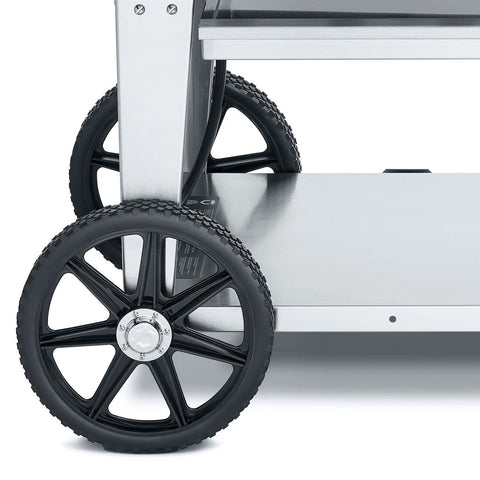 Crown Verity CV-MCB-48 Mobile Outdoor Grill, 49 x 21 in Grill Area, NG/LP
