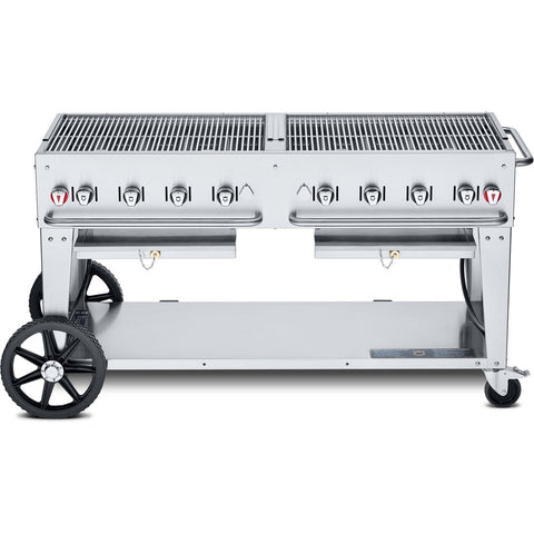 Crown Verity CV-MCB-60NG 60-inch Mobile Natural Gas Grill