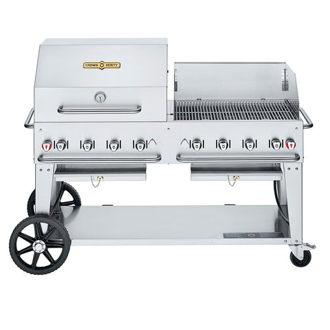 Mcb Rwp Crown Verity CV-MCB-60RWP-NG 60 Inch Mobile Outdoor Natural Gas Grill ...