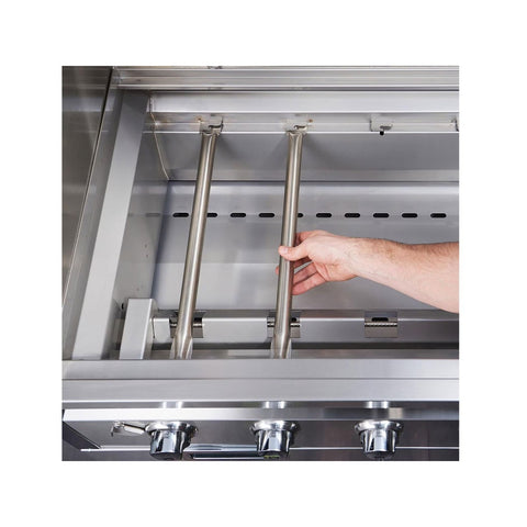 Crown Verity CV-MCB-60WGP 60" Mobile Outdoor Gas Grill Wind Guard Package