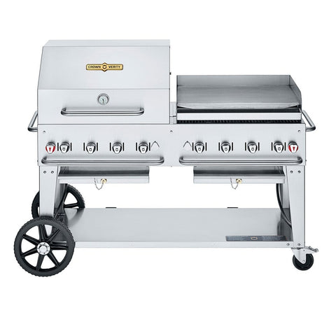 Crown Verity CV-MCB-60 60" Mobile Propane Outdoor Grill