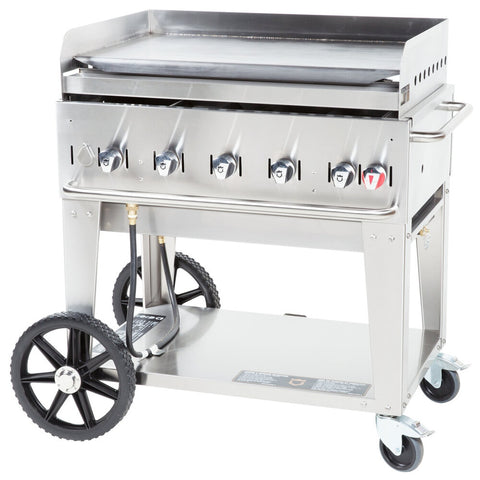 Crown Verity CV-MG-36 36 in Mobile Propane Gas Griddle