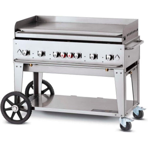 Crown Verity CV-MG-48NG 48-Inch Mobile Natural Gas Griddle