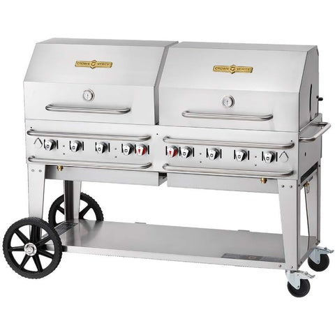 Crown Verity CV-RCB-60-1RDP 60-inch Rental Propane Grill Dome Package