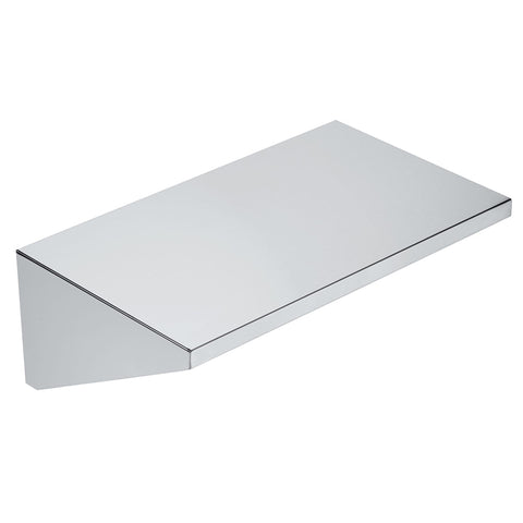Crown Verity CV-RES Removable Stainless Steel End Shelf for Mobile/MCB Grills (14 x 23 in)