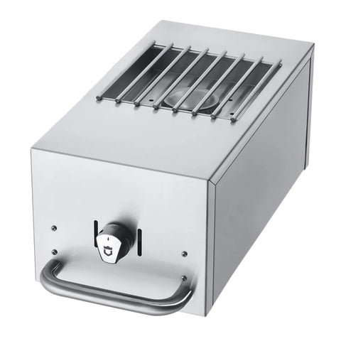 Crown Verity CV-SB-MCB-NG Cart-Mounted Natural Gas Side Burner for MCB Mobile Grills
