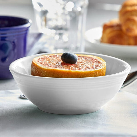 Tuxton China CWB-1303 Concentrix 13 oz. White China Nappie Bowl