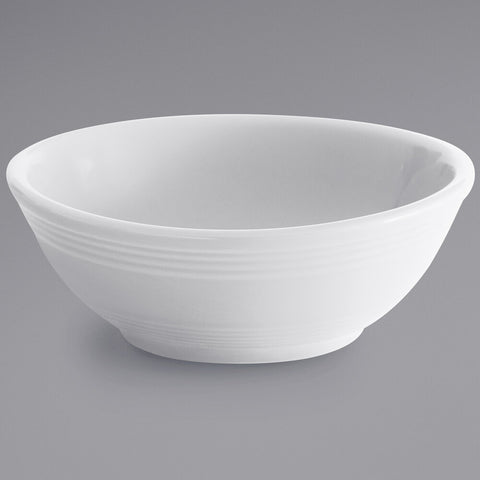 Tuxton China CWB-1303 Concentrix 13 oz. White China Nappie Bowl