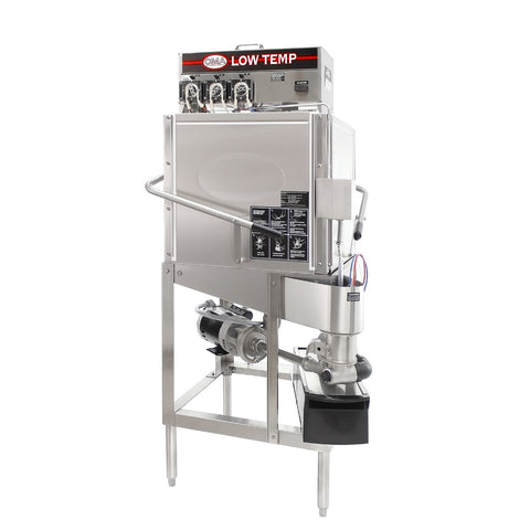 CMA Dishmachines C Corner Low-Temp Door-Type Dishwasher, 40 Racks/Hr, 115V