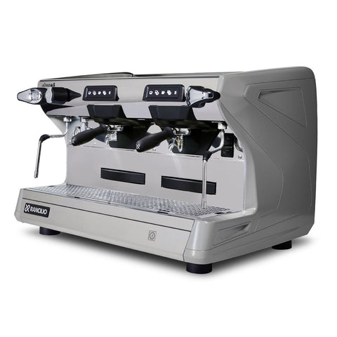 Rancilio Classe 5 USB 2GR Tall 2-Group Volumetric Espresso Machine - Grey