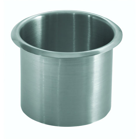 Krowne Metal D-16 Silver Series Open Bar Waste Chute, Stainless Steel