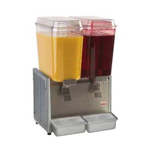 Grindmaster-Cecilware (Electrolux Professional) D25-3 Double 5 Gallon Pre-Mix Cold Beverage Dispenser