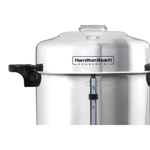 Hamilton Beach Commercial D50065 60-Cup Polished Stainless Steel Coffee Urn