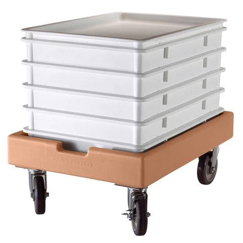 Cambro DB18263P148 18" x 26" x 3" White Polypropylene Pizza Dough Proofing Box