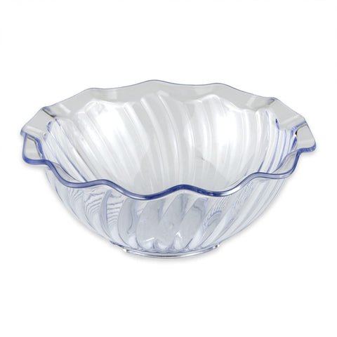 G.E.T. Enterprises DD-70-CL Dessert Time 12 oz Clear SAN Plastic Dessert Dish