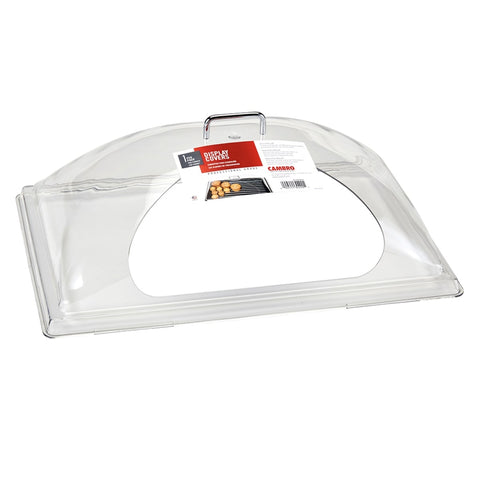 Cambro DD1220SCW135 Camwear Display Dome Cover - Open Side, 12x20" Polycarbonate, Clear